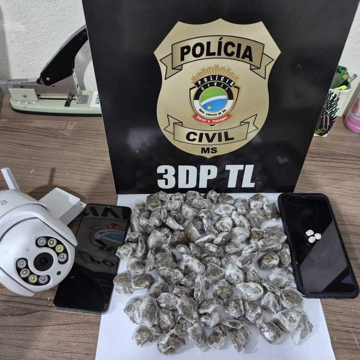 Cerco da Polícia Civil desarticula ponto de tráfico em Três Lagoas