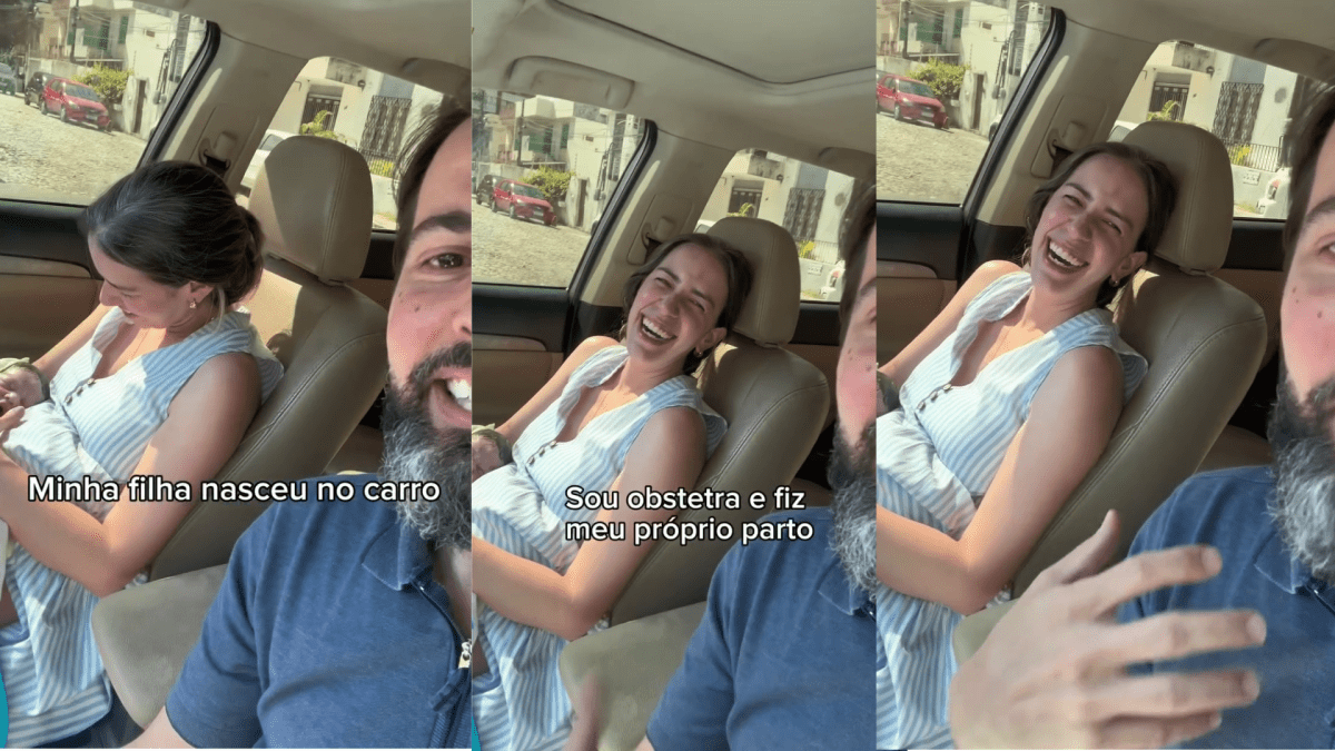 Obstetra faz o próprio parto dentro do carro a caminho de hospital no Ceará