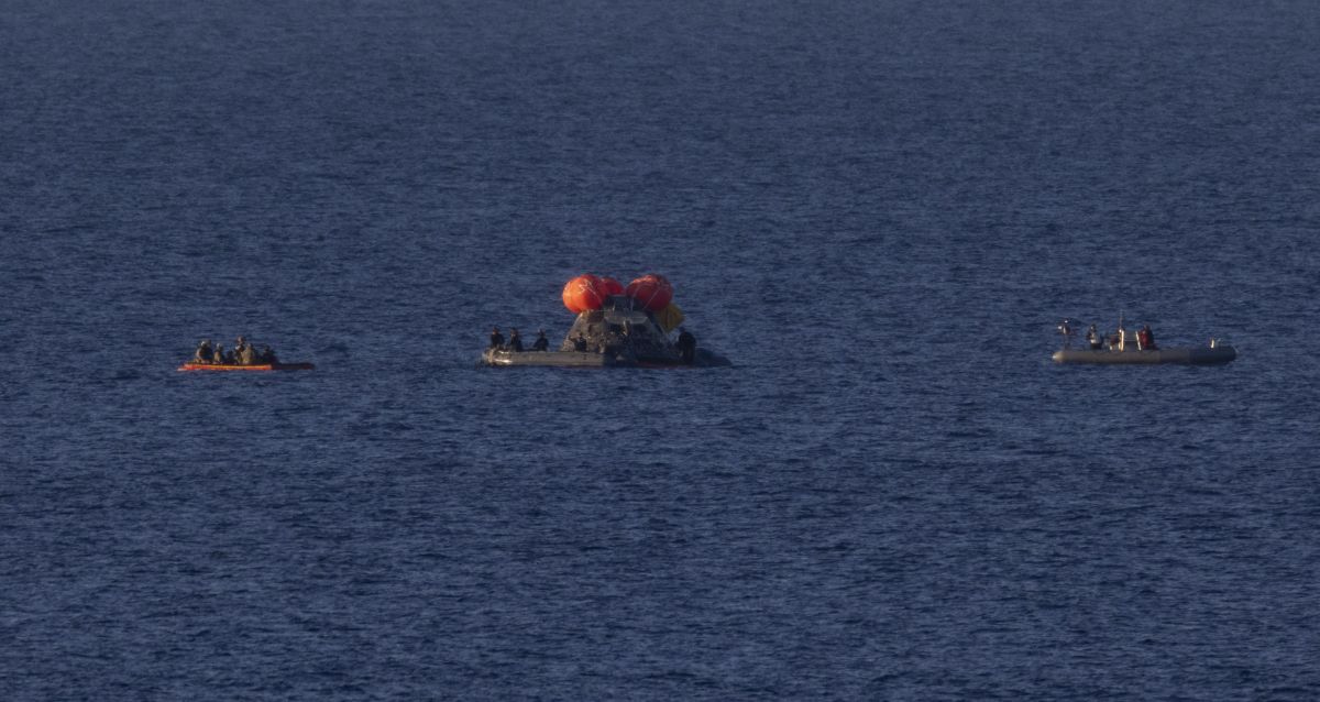 Artemis II: astronautas estão em navio de recuperação; veja próximos passos