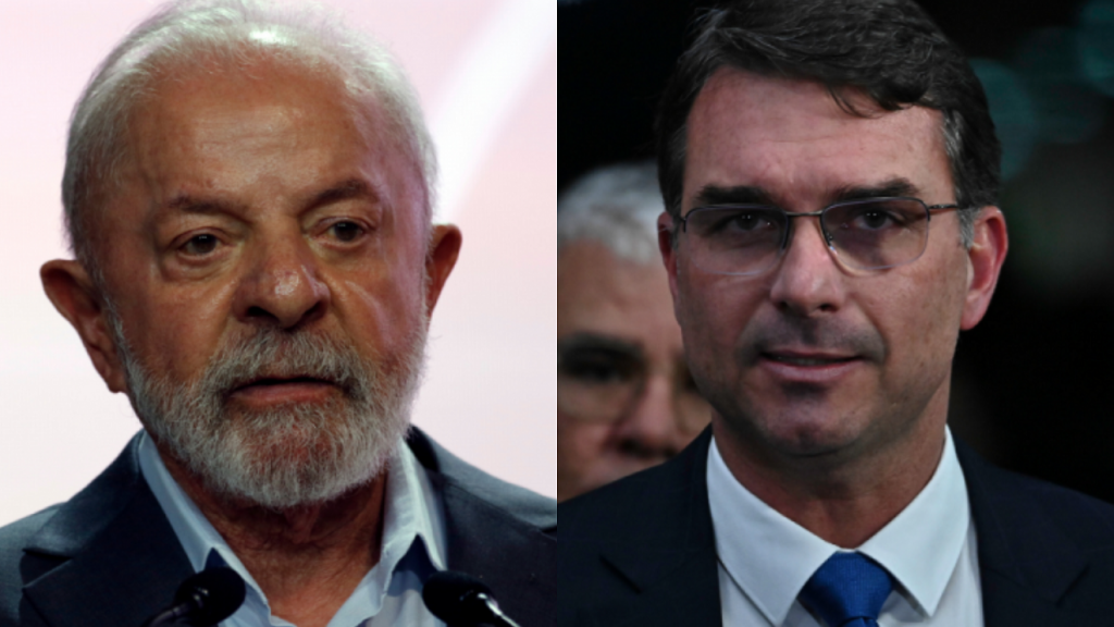Datafolha: Lula empata com Flávio Bolsonaro, Ronaldo Caiado e Romeu Zema no 2º turno