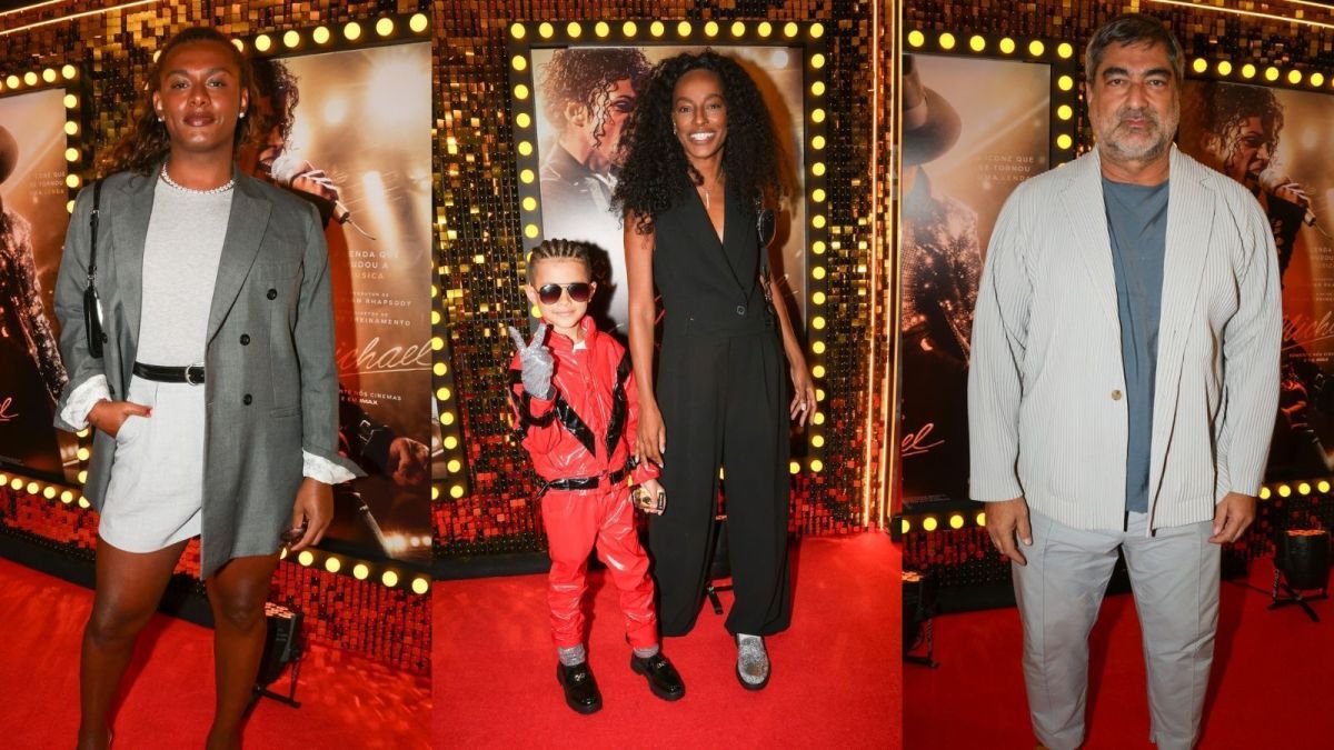 Famosos prestigiam pré-estreia de filme sobre Michael Jackson em São Paulo
