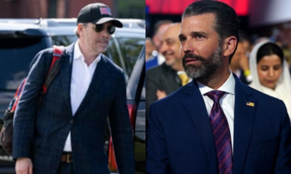 Filho de Biden desafia herdeiros de Trump para uma luta na jaula