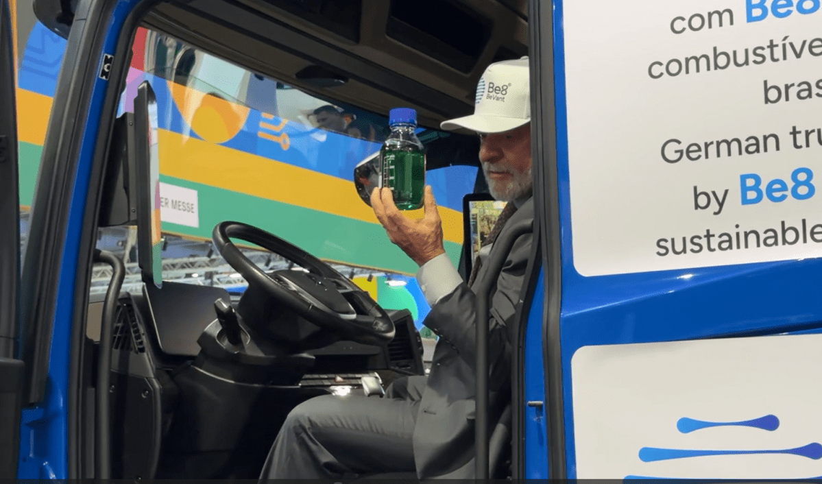 Lula defende transição energética em feira na Alemanha