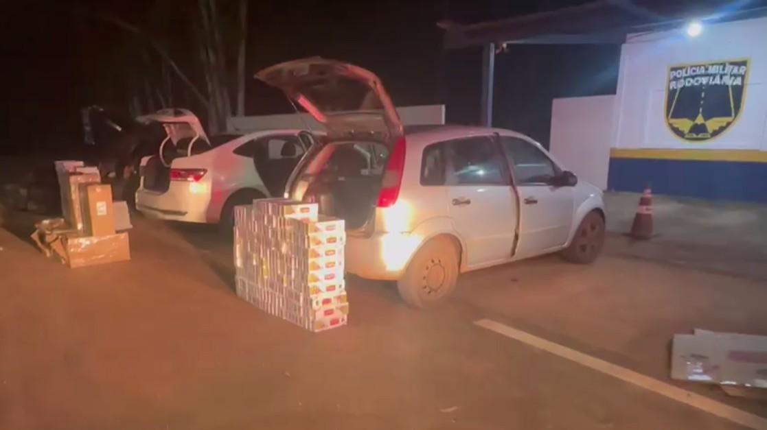 Mercadorias avaliadas em R$ 240 mil são apreendidas na MS-164