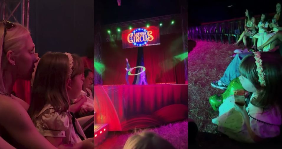 Virginia fecha circo para curtir tarde com os filhos; confira