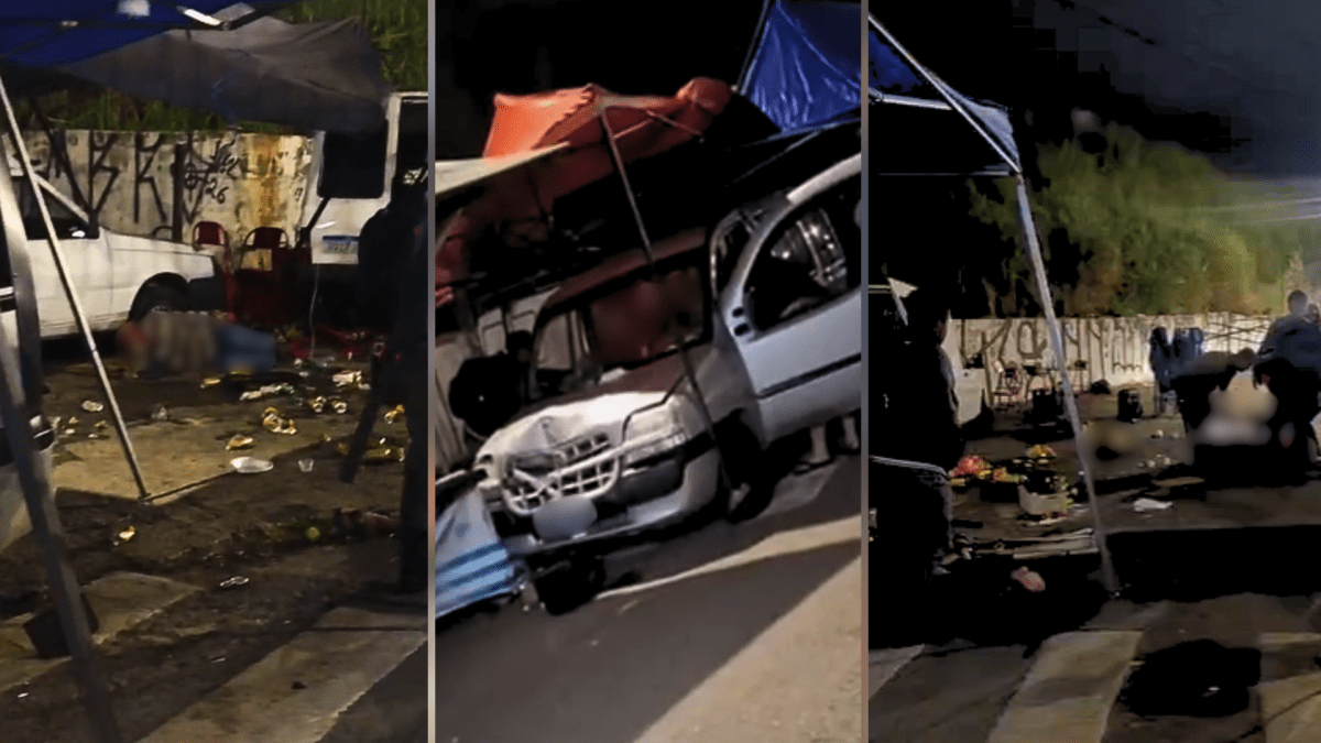 Carro perde o controle, invade calçada e atropela sete pessoas em São Paulo