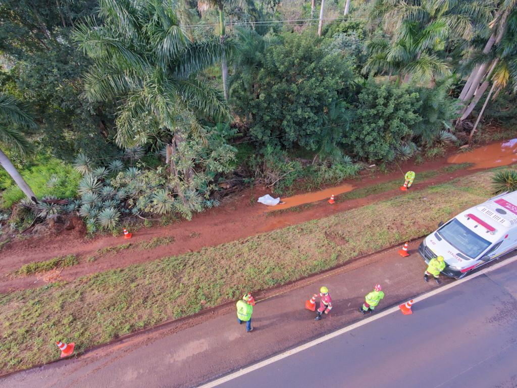 Homem é encontrado morto ao lado da BR-163 em Dourados 