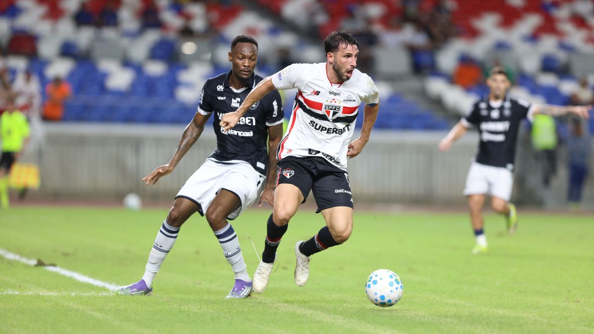São Paulo leva gol no fim, perde para Remo e segue sem vencer no Brasileiro