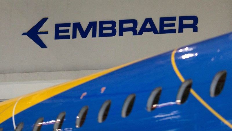 Ação da Embraer sobe 5% após novo pedido de aeronaves da Azorra