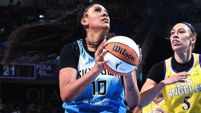 Kamilla Cardoso faz história e bate recorde de pontuação na WNBA
