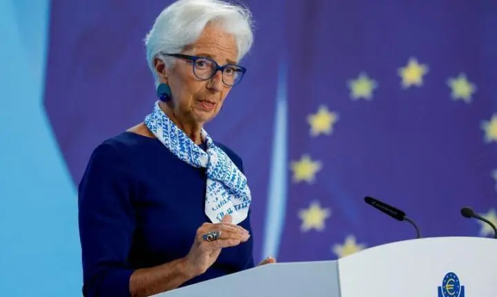 BCE: Pressão inflacionária ligada à guerra influenciou juros, diz Lagarde