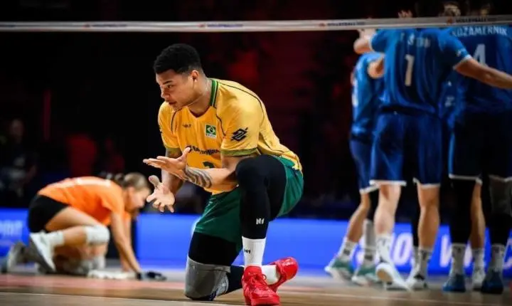 Brasil é dominado pela Eslovênia e amarga terceira derrota seguida na VNL