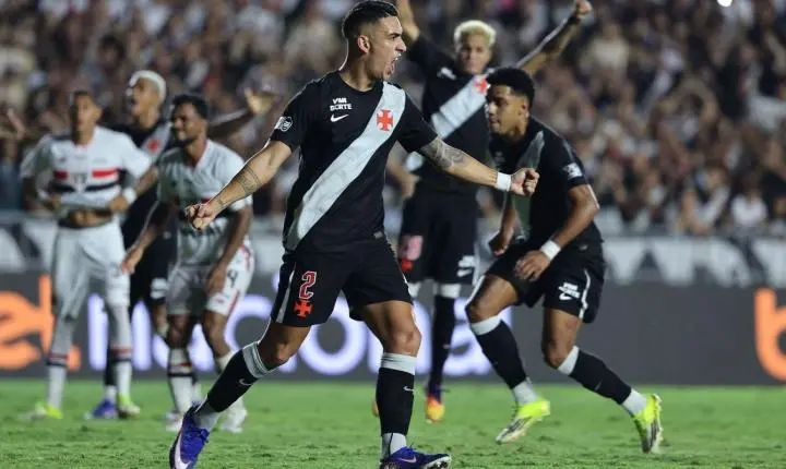 Brasileirão: Vasco vira sobre o São Paulo no fim e encerra jejum