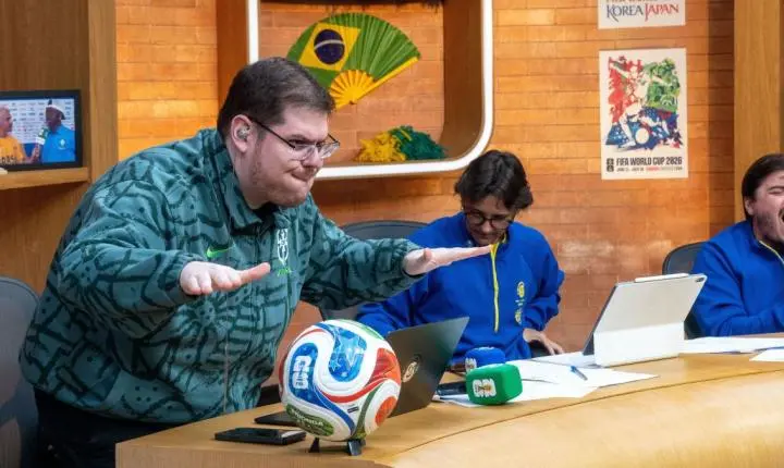 CazéTV terá exclusividade em jogos de gigantes nos 16-avos da Copa do Mundo