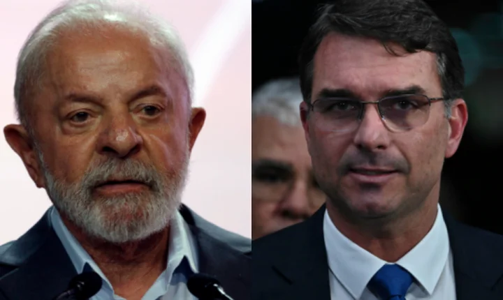 Datafolha: Lula empata com Flávio Bolsonaro, Ronaldo Caiado e Romeu Zema no 2º turno
