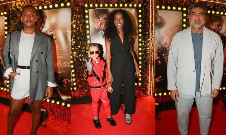 Famosos prestigiam pré-estreia de filme sobre Michael Jackson em São Paulo