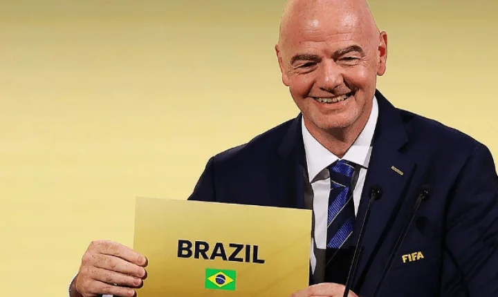 Infantino reage à vitória do Brasil na Copa do Mundo: “Exibição de gols”