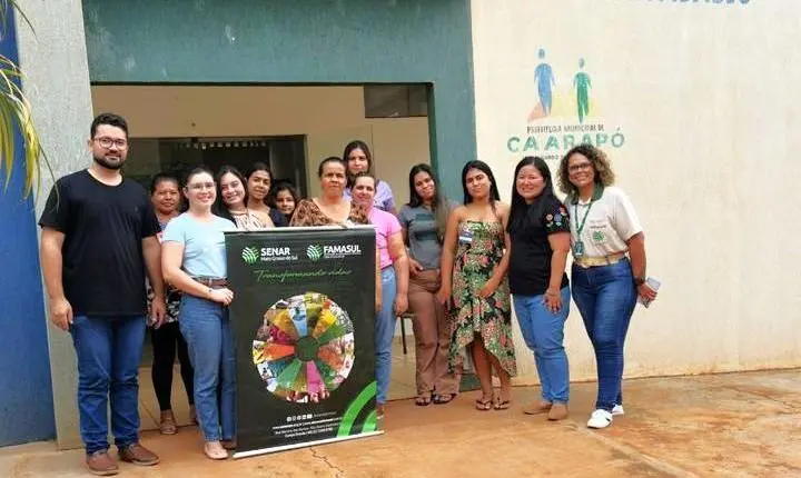 João Paulo do Dinho, viabiliza curso “Beleza Total” em Cristalina