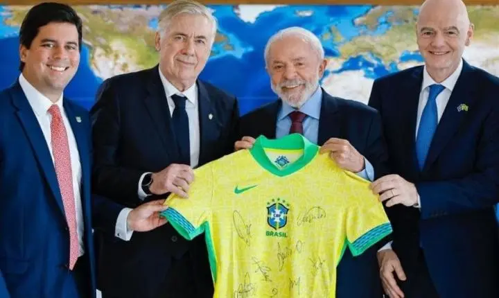 Lula revela consulta de Ancelotti: ‘Você acha que o Neymar deve ser convocado?’