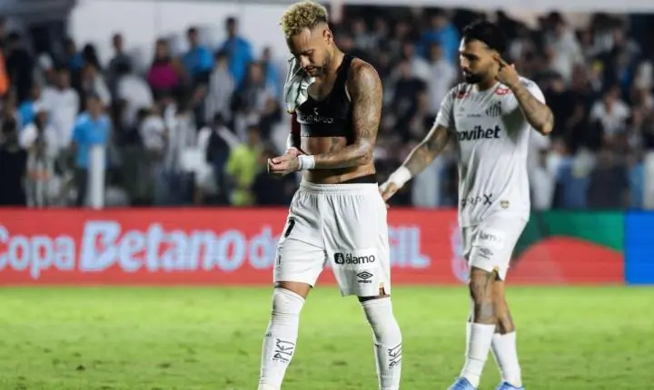 Neymar tem maior sequência no Santos em 2026, mas números decepcionam; veja