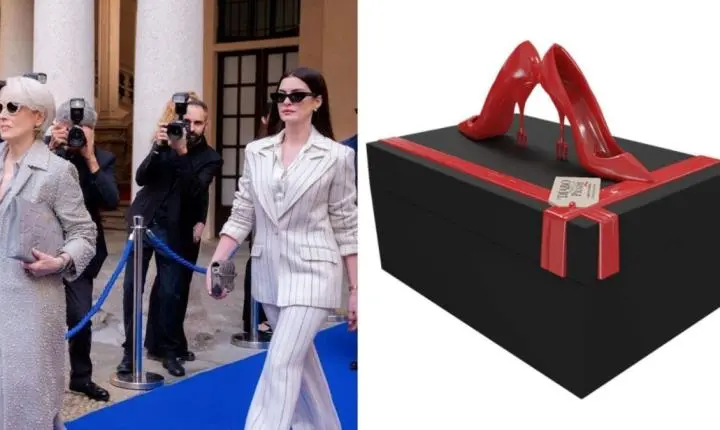 No Brasil, “O Diabo Veste Prada 2” ganha colecionável de sapatinho icônico