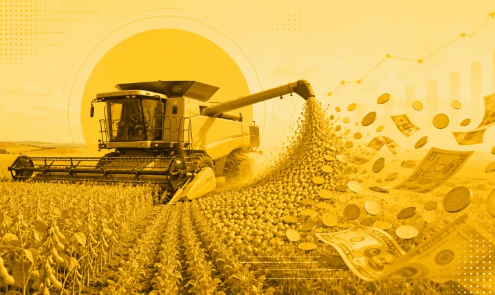 PIB da agropecuária cresce 2% no trimestre e corresponde a 7% do PIB