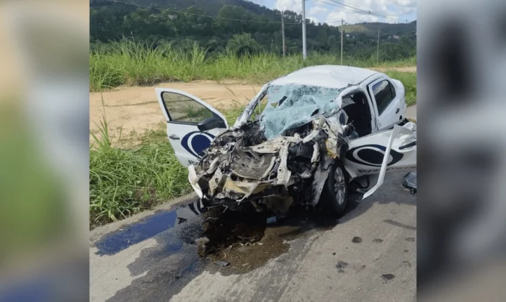 Polícia apura acidente envolvendo carro da Band em MG