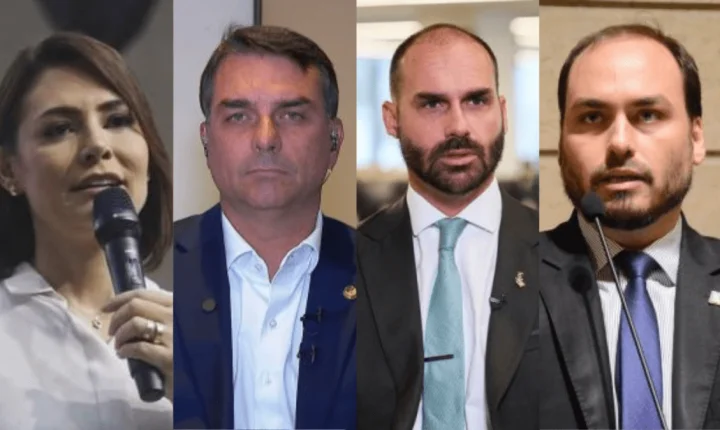 Relembre as brigas de Michelle, Flávio, Eduardo, Carlos e Renan Bolsonaro