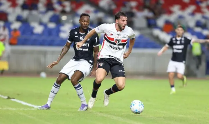 São Paulo leva gol no fim, perde para Remo e segue sem vencer no Brasileiro