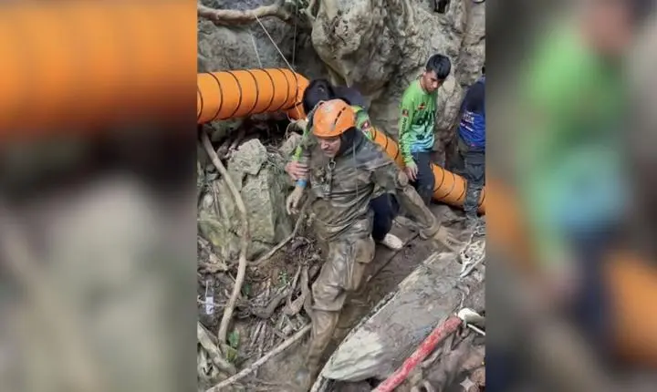 Socorristas de caverna no Laos continuam investigando sinais de vida