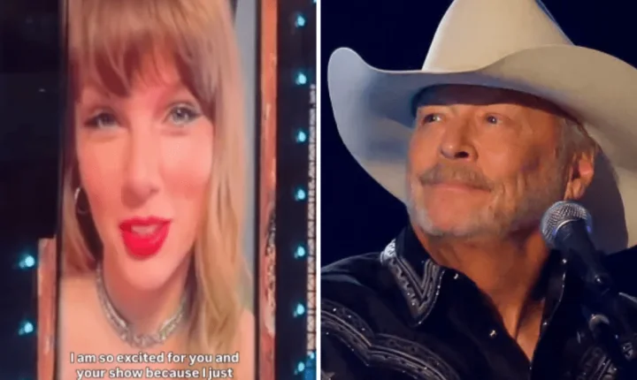 Taylor Swift envia mensagem de vídeo carinhosa para Alan Jackson; veja