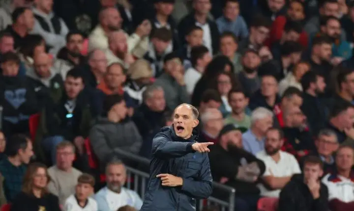 Thomas Tuchel e goleiro Pickford tem discussão em jogo da Inglaterra
