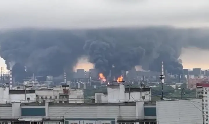 Ucrânia ataca refinaria estratégica de Moscou pela segunda vez em três dias