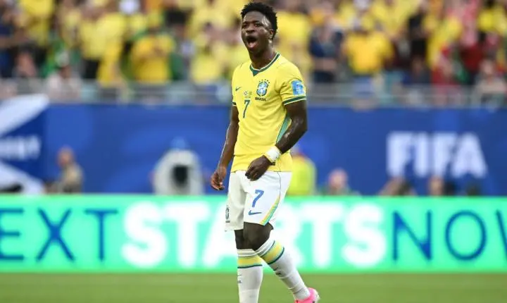 Vini Jr. exalta atuação do Brasil contra Escócia: “Seguir em busca do hexa”